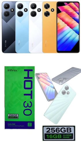 إنفينكس HOT 30 تفاحي 256 جيجابايت 4G الرام 16 جيجا