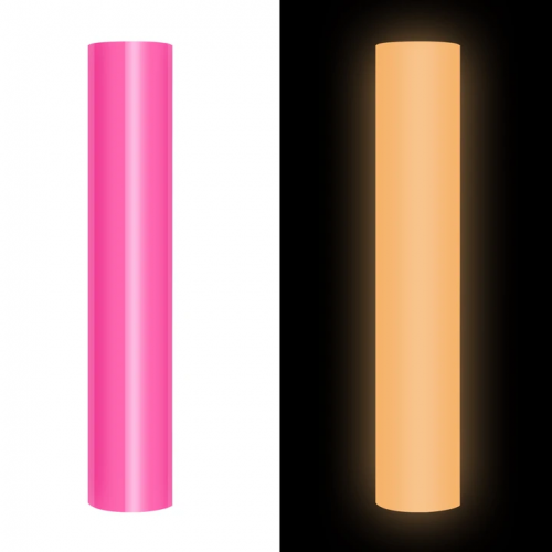 فينيل حراري مضيئ في الظلام (نيون وردي) 05، 25.40X1...
