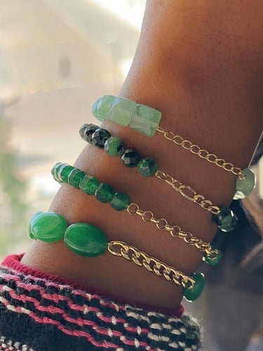 Green Agate Stone