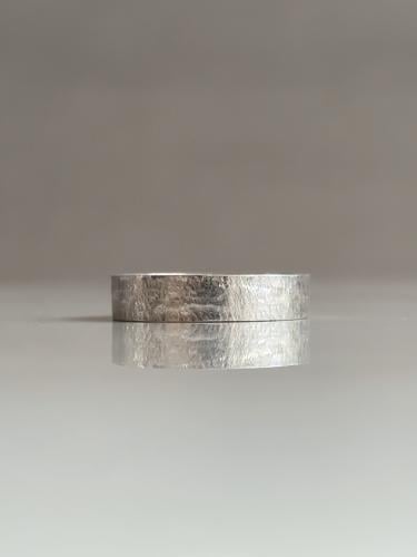 Silver Men's Ring-Thin