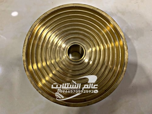 فيد ذهبي نحاس 9حلقات Feed Horn