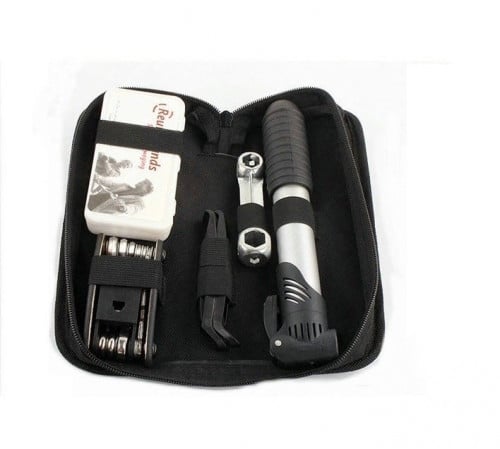 حقيبة إصلاح الدراجة و إصلاح كفرات الدراجة الهوائية