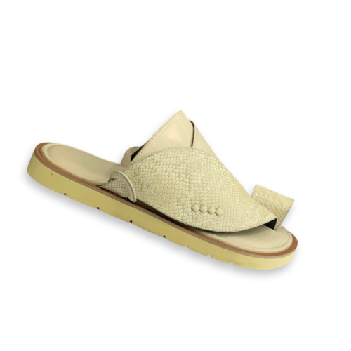 حذاء زبيري جلد سكري ثعبان كلاسك