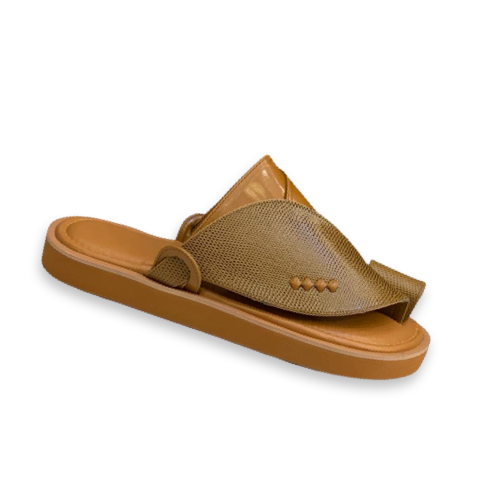 حذاء زبيري جلد كموني ليزرد كلاسك h