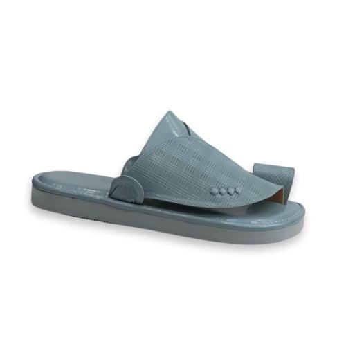 حذاء زبيري شرقي جلد بربري ماعز سماوي