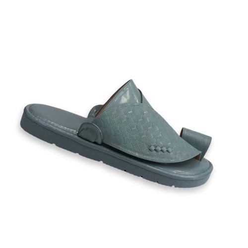 حذاء زبيري شرقي جلد سماوي ماعز