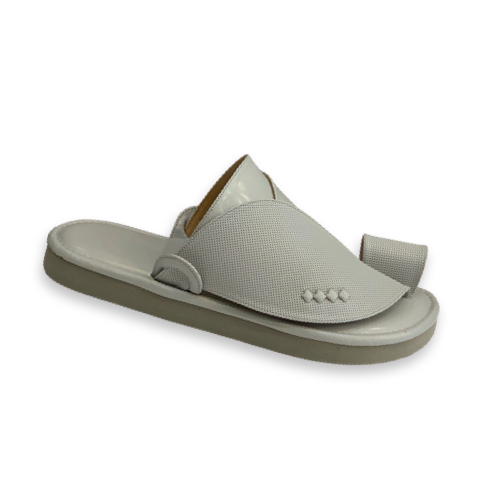 حذاء زبيري جلد فستقي ليزرد كلاسك h