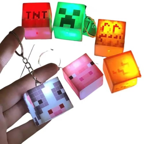 ميدالية ماينكرافت مضيئة Creeper