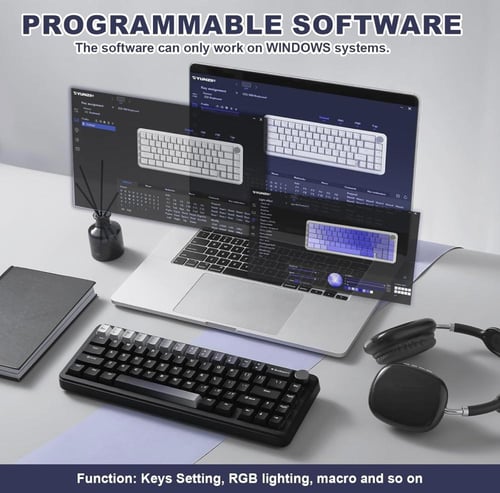 كيبورد ميكانيكي لاسلكي B68