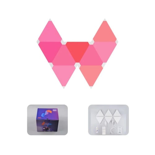 اضاءه النانو ليف المثلثات المطورة | 9 قطع