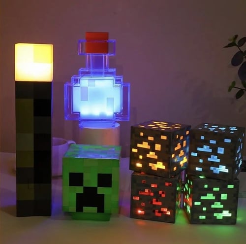 إضاءة ماينكرافت بوشن