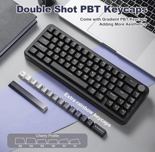 كيبورد ميكانيكي لاسلكي B68