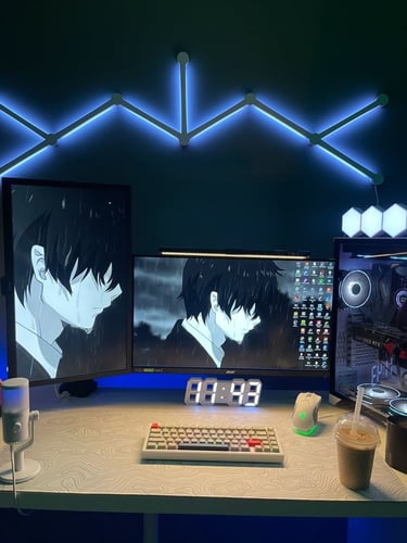 الاضاءه الذكية 9 قطع.