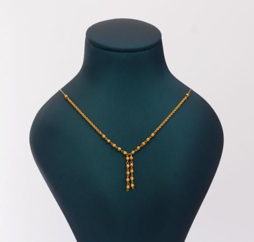 عقد ميكس المبروم والكور عيار 21