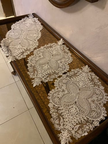 مفارش دانتيل 3قطع