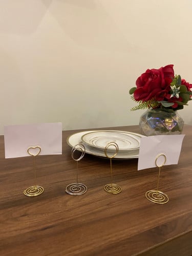 حامل بطاقات طاولة بدون عبارات