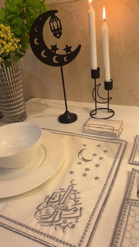 طقم مفارش رمضان مبارك
