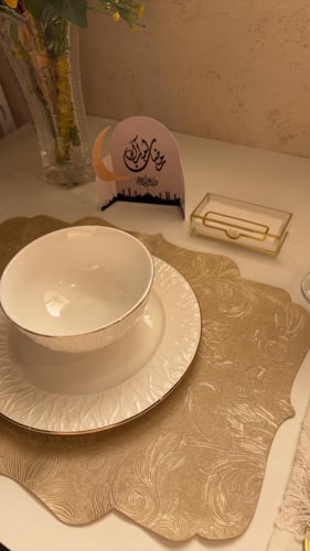 طقم 6 اشخاص لطاولة الطعام