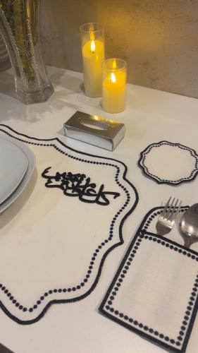 طقم مفارش العيد لطاولة الطعام