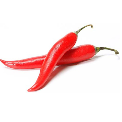 فلفل احمر حار القصيم صحن