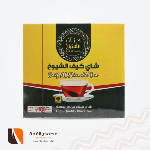شاي كيف الشيوخ أسود 100 كيس