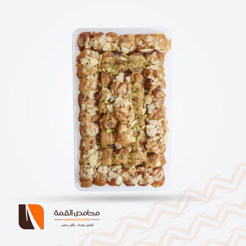 سكري بالطحينة و المكسرات صغير