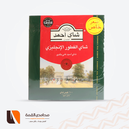 شاي احمد الإنجليزي اسود 100 كيس