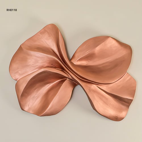 ديكور جداري فني مجردة بتصميم عصري يجسد حركة انسياب...