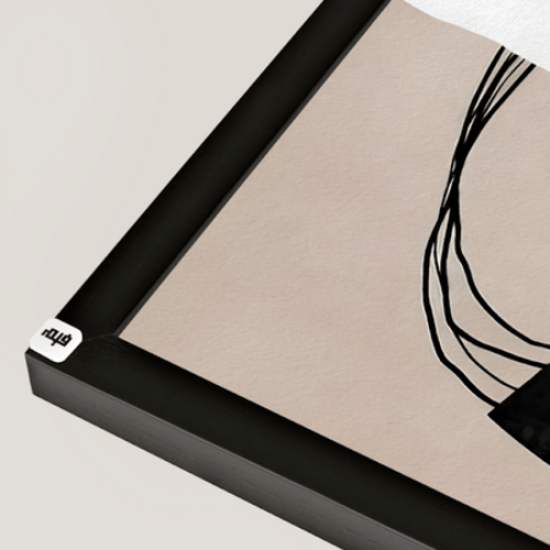 لوحة جدارية كانفس بتصميم لاشكل عشوائي وخطوط بتدرجا...