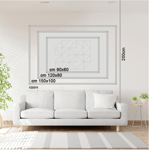 لوحة كانفس آيات قرانية (رب اغفر لي ولوالدي ولمن دخ...