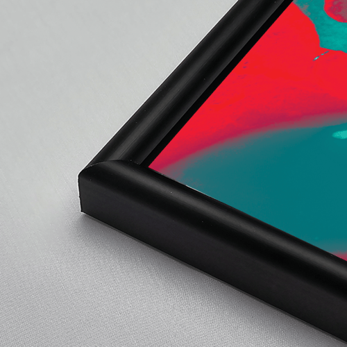 لوحة جدارية اكريليك تتميز بتصميم يجمع بين تدرجات ا...