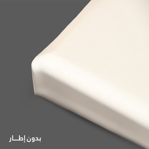 لوحة جدارية تصور اشكال هندسية بتدرجات البيج والبني