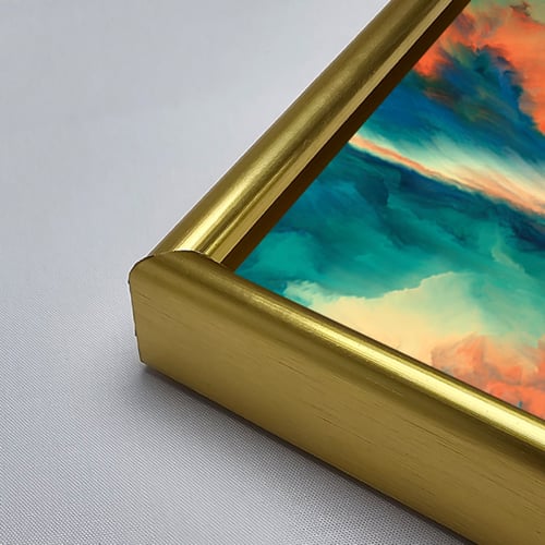 لوحة جدارية اكريليك مشهد غروب تدرجات الوان