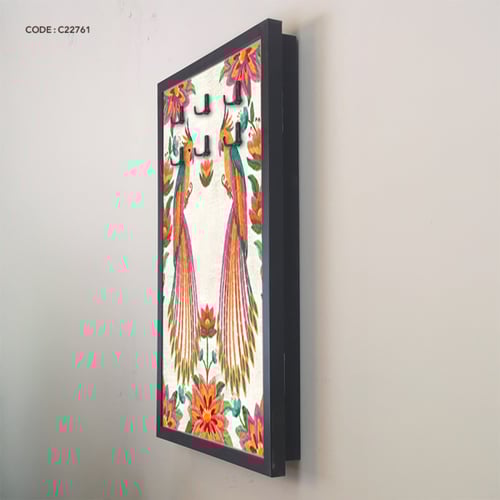 لوحة جدارية كانفس مزودة بعلاقات معدنية مناسبة للعد...