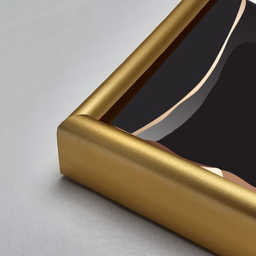 لوحة فنية جدارية اكريليك مقسمة أوراق شجر