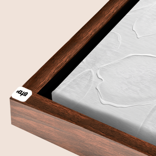 لوحة جدارية كانفس لبتلات زهور