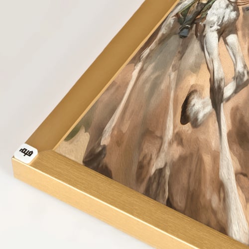 لوحة جدارية كانفس تمثل تطور وحضارة المملكة