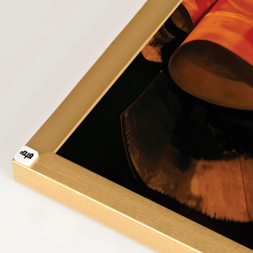 لوحة جدارية تصور دراويش في حالة دوران