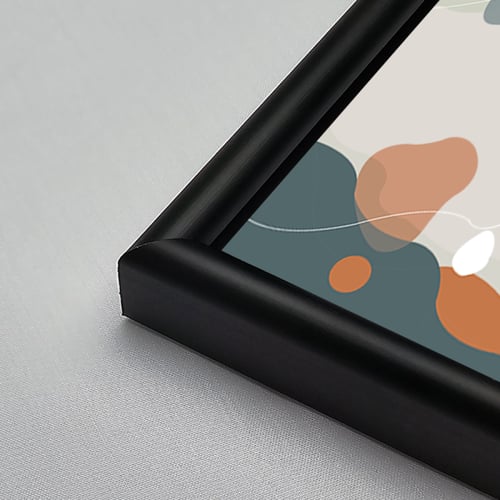 لوحة جدارية اكريليك وردة بألوان جميلة تتضمن البني...