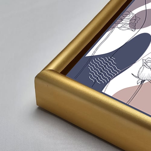 لوحة جدارية أكريليك مقسمة أوراق شجر بتدرجات جميلة