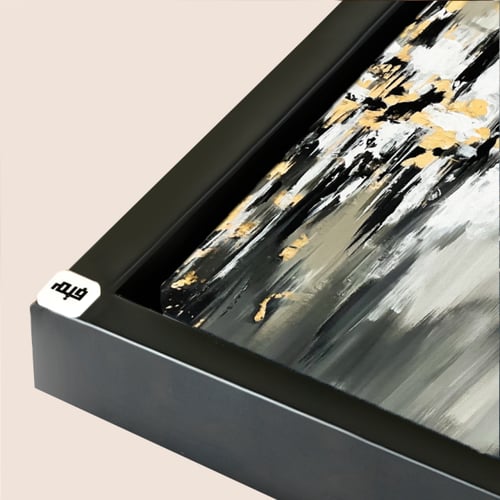 لوحة جدارية كانفس تصور أشكال عشوائية