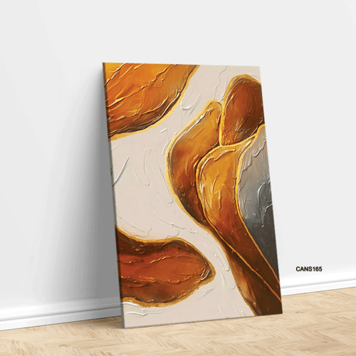 لوحة جدارية كانفس ، تداخل ألوان متموج - تدرجات الب...