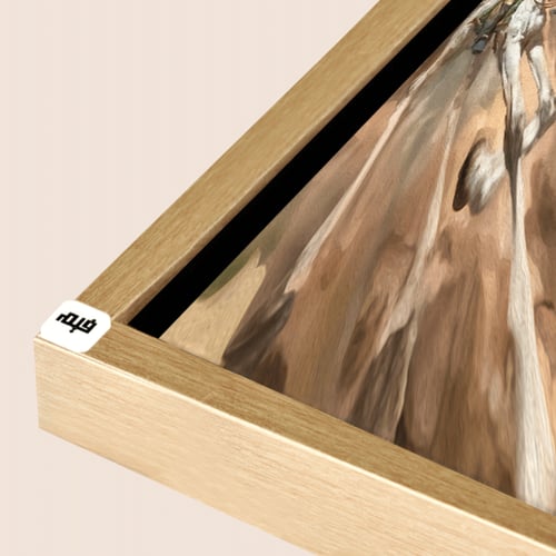 لوحة جدارية كانفس تمثل تطور وحضارة المملكة