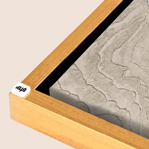 لوحة فنية جدارية كانفس ، تدرجات البيج مع الأبيض