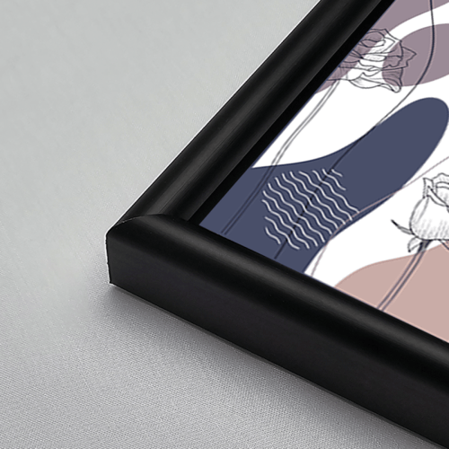 لوحة جدارية أكريليك مقسمة أوراق شجر بتدرجات جميلة