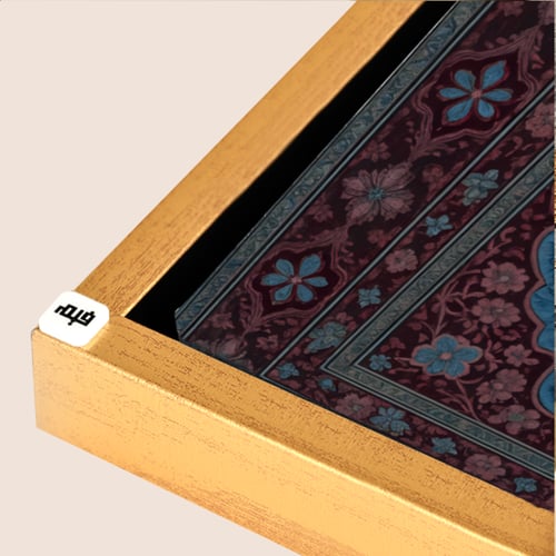 لوحة جدارية كانفس بحروف خشبية لعبارة ( ماشاءالله ل...