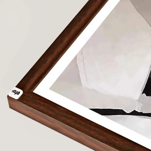 لوحة جدارية كانفس ورود تدرجات الذهبي ورمادي مع أبي...