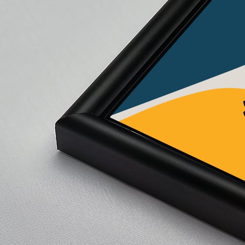 لوحة جدارية اكريليك تصور ورقة شجر بأطراف حادة الأص...