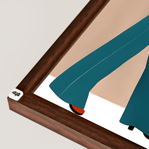 لوحة جدارية كانفس مزودة بعلاقات معدنية مناسبة للعد...