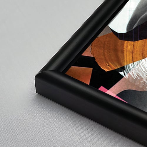 لوحة جدارية أكريليك مميزة بتصميم مقسم، بتدرجات الذ...